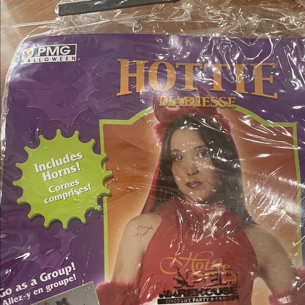 Hottie Diablissr Halloween costume size osfm